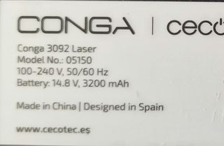 Cecotec Conga 3092 Robot Aspirador Láser