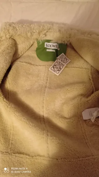 Cazadora Loewe Mujer Marrón y Verde