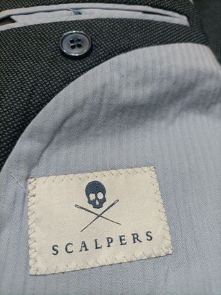 Americana Scalpers Gris Hombre