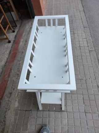 Mesa Auxiliar Blanca IKEA Madera