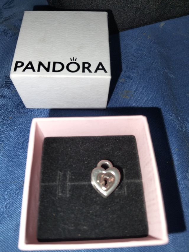 Colgante Pandora Corazón Amor Oro y Plata
