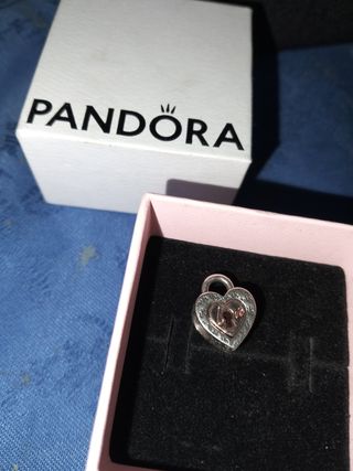 Colgante Pandora Corazón Amor Oro y Plata