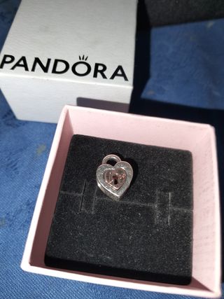Colgante Pandora Corazón Amor Oro y Plata