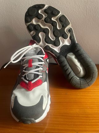 Zapatillas Nike Air Max 270 Rojas y Blancas