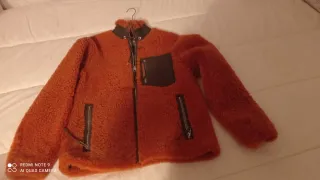 Cazadora Loewe Naranja y Marrón Mujer