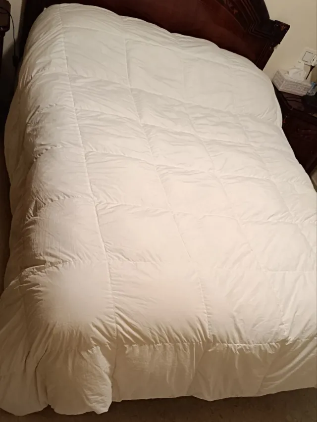 Edredón blanco poliéster