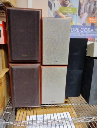 Pareja Altavoces Sony Marrón/Gris