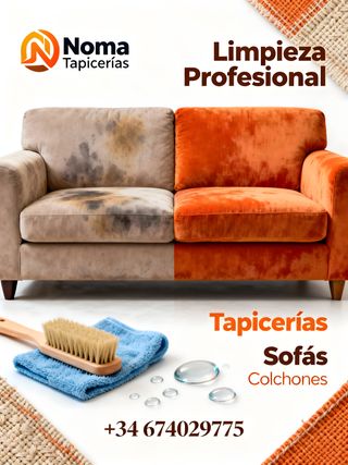 Limpieza y desinfección de tapicerías