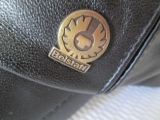 GORRA PIEL NEGRA BELSTAFF