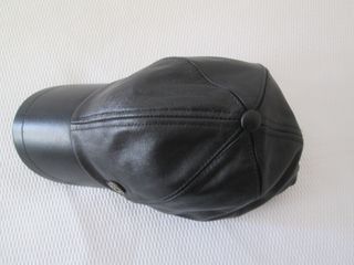 GORRA PIEL NEGRA BELSTAFF