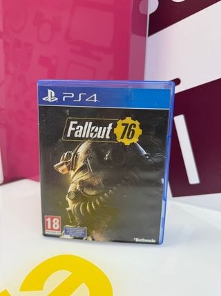 Videojuego PS4 fallout 76