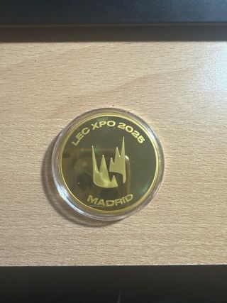 Moneda LoL LEC Finals Expo Summer 2025 Madrid