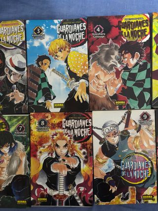 Mangas guardianes de la noche 