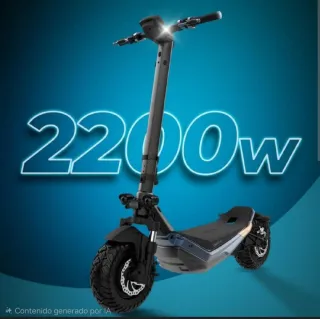 Patinete eléctrico todoterreno