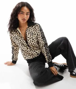 M Chaqueta Adidas Animal Print Leopardo