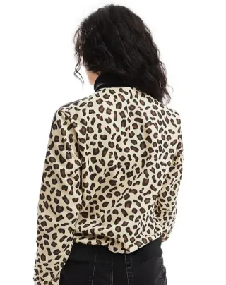 M Chaqueta Adidas Animal Print Leopardo