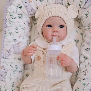 Muñeca reborn bebé silicona