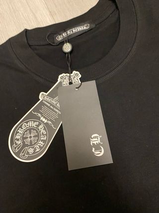 Camiseta Chrome Hearts Negra Talla M