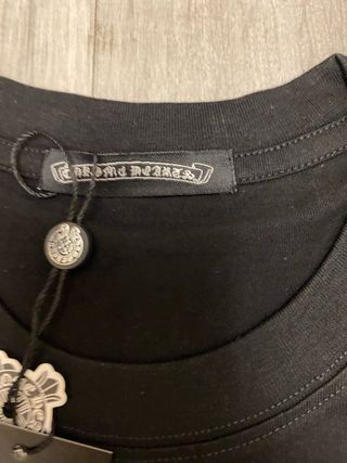 Camiseta Chrome Hearts Negra Talla M