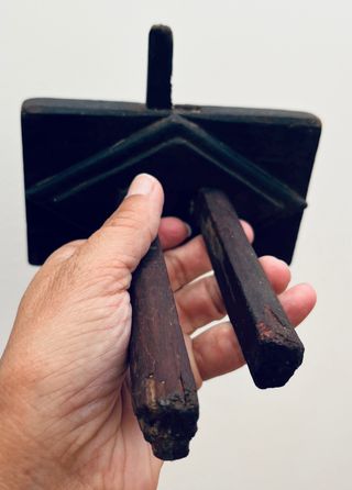 Graminho de carpinteiro em madeira