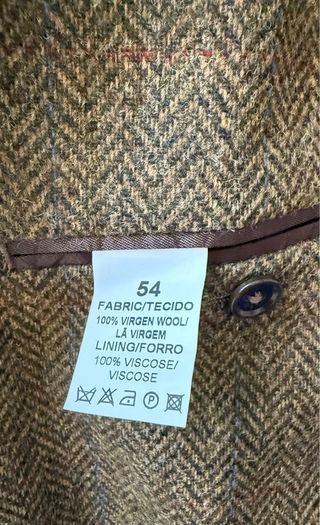 Americana / Blazer Marrón Espiga