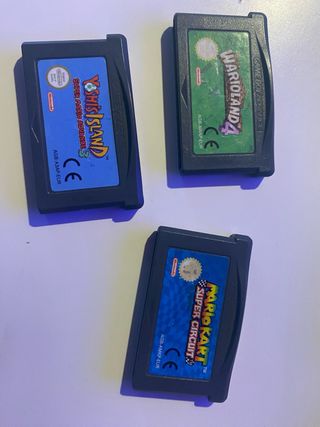 Pack 3 Juegos Game Boy Advance Nintendo