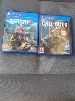 Lote 4 Juegos PS4