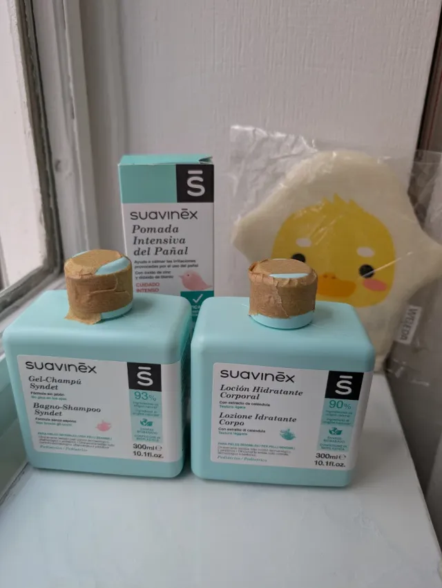 Pack Suavinex Bebé: Crema Pañal, Gel y Loción