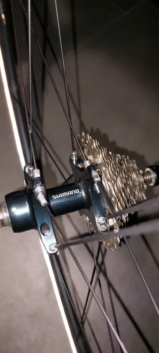 Ruote Bici Corsa Cerchi Shimano WH7700