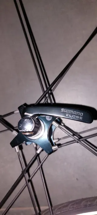 Ruote Bici Corsa Cerchi Shimano WH7700