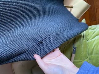 Cardigan Ralph Lauren lana merino donna grigio