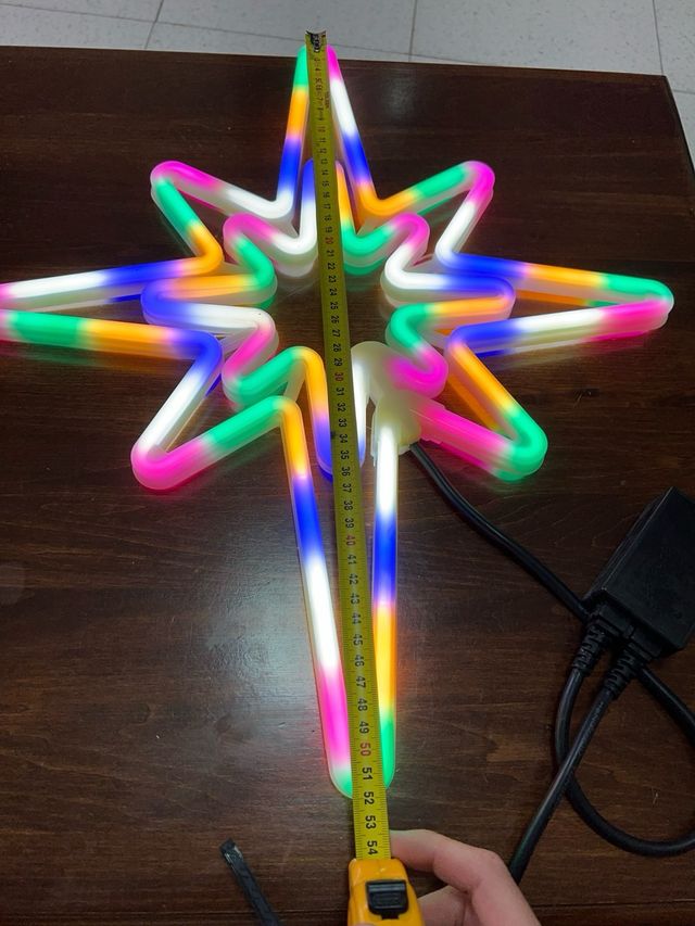 Luce LED Stella 52x43cm 8 Modalità