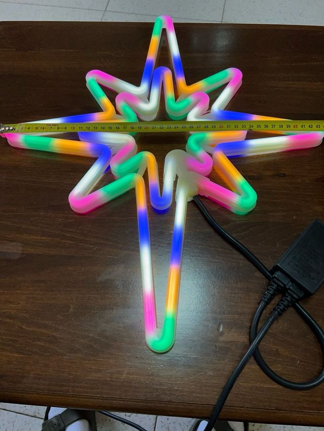 Luce LED Stella 52x43cm 8 Modalità