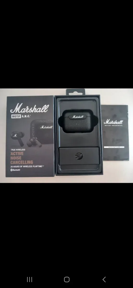 Auriculares Marshall Negros o blancos