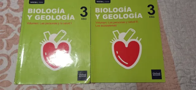 Pack libros Biologia y Geologia