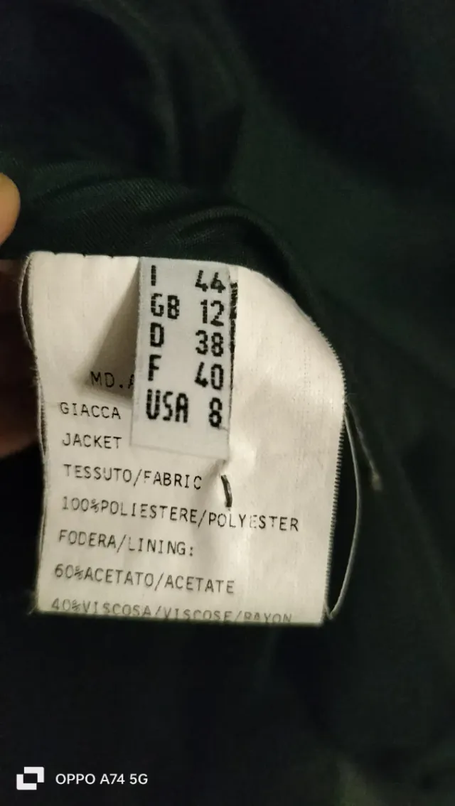 Giacca Prima Classe donna nera