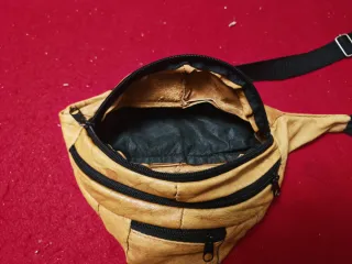 Marsupio Borsello Beige e Nero