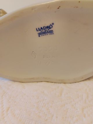 Figura Lladró Niños Oso Polar Porcelana