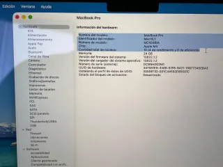 MacBook Pro 14 M4 24GB 1TB 2025