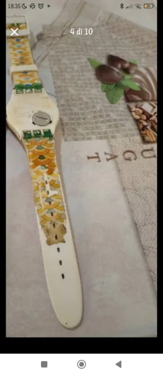 Swatch By Mika Orologio Multicolor e Bianco