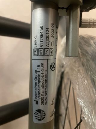 Silla de ruedas Vermeiren V100 XL talla 56 (Nueva)