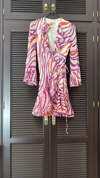 Vestido Diane von Fürstenberg estampado