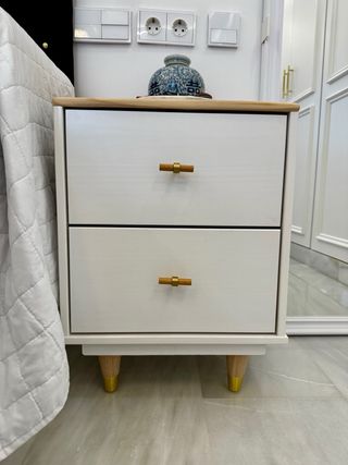 Dormitorio Matrimonial (2 mesitas noche y cómoda)