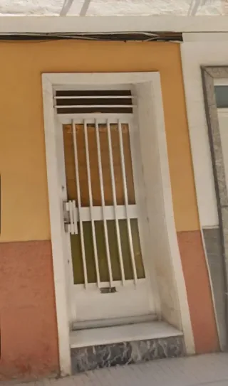 Puerta aluminio entrada con cristal