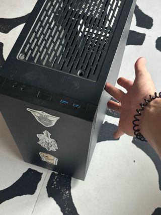 Caja PC Negra Gaming