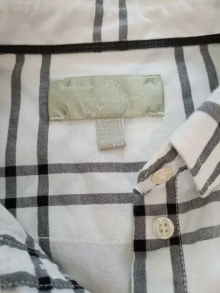 Blusa Pedro del Hierro Mujer Cuadros