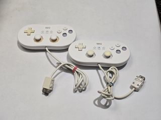 2 Controller classico ufficiale per Nintendo Wii - bianco 
