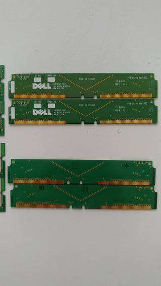 memorias RIMM 800 Samsung kingston