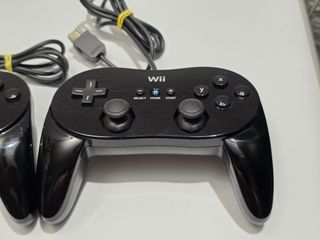 2 Controller Classic Pro ufficiale per Nintendo Wii - Nero