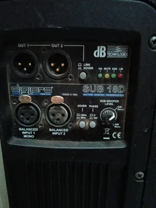 Equipo completo 
dB Technologies